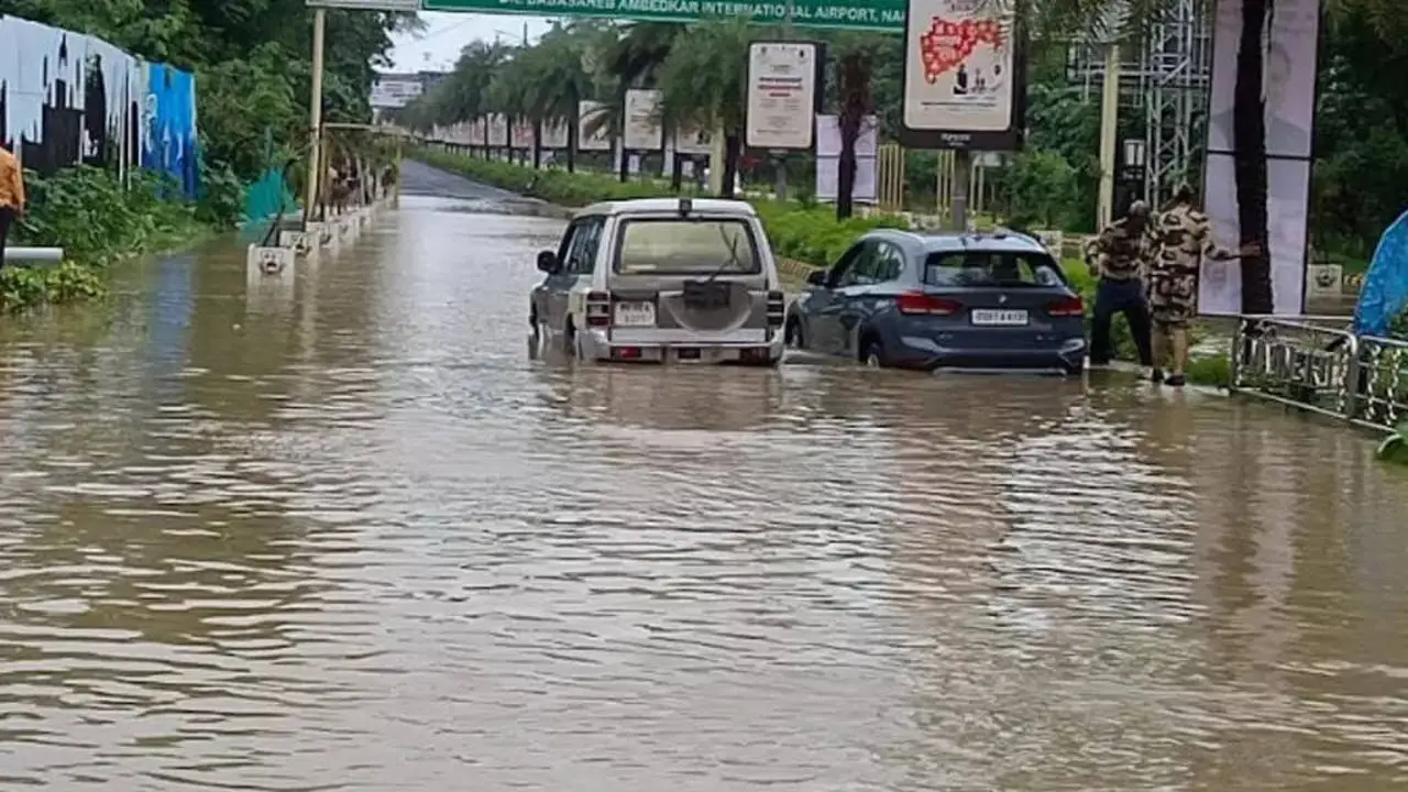 Nagpur Rain update    
