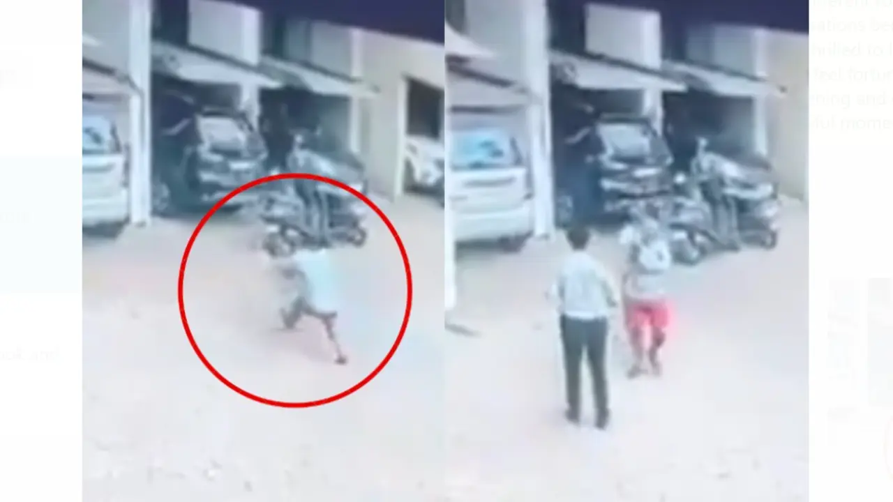 Mumbai News two year old boy saved by youth in dombivli 