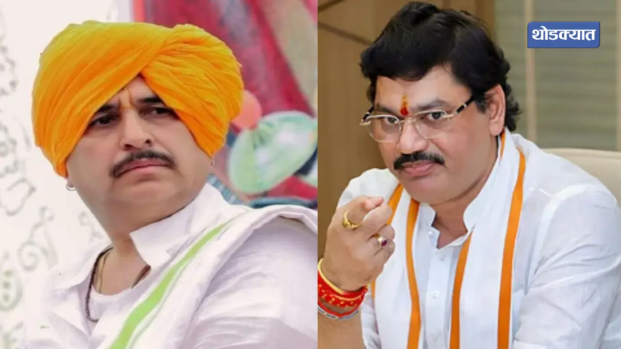 Santosh Deshmukh Murder Case Dhananjay Munde Gets Support from Bhagwangad Mahant Namdev Shastri  