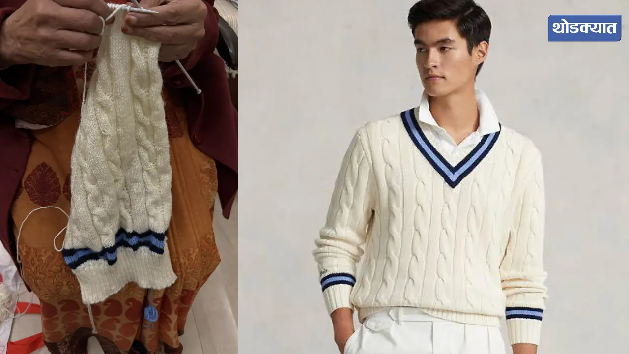Mother Son Love mother knits ralph lauren style sweater for son viral post